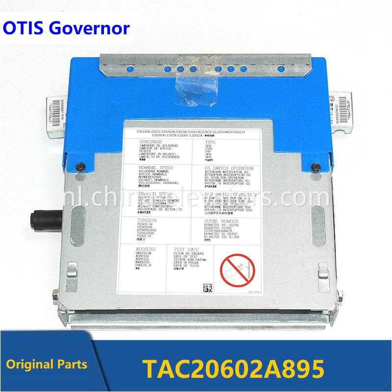 TAC20602A895 Overspeed Governor for OTIS Elevators 1.75m/s
